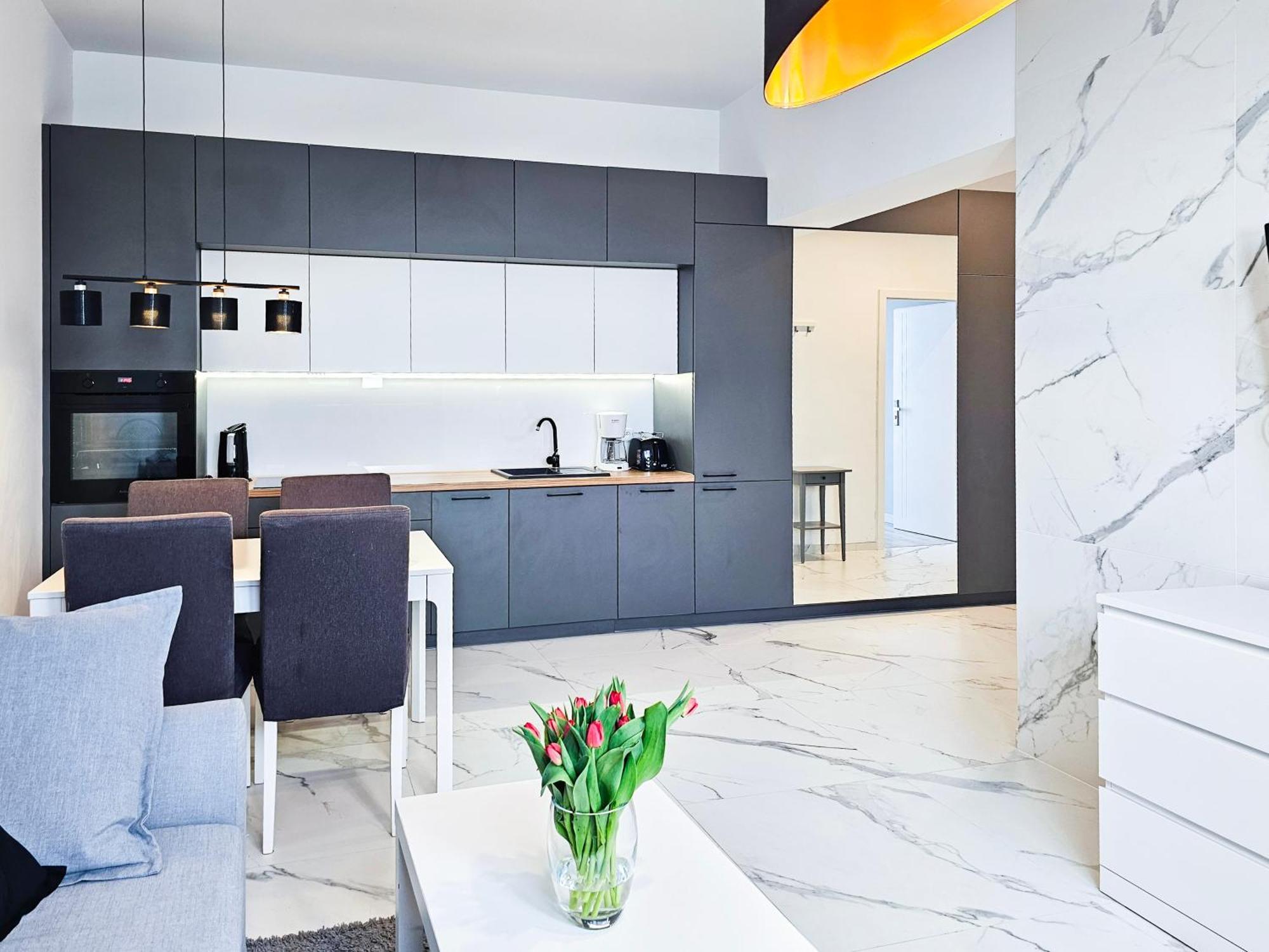 شقة Visit Baltic - Platan Tower Grey سفينويتشي المظهر الخارجي الصورة